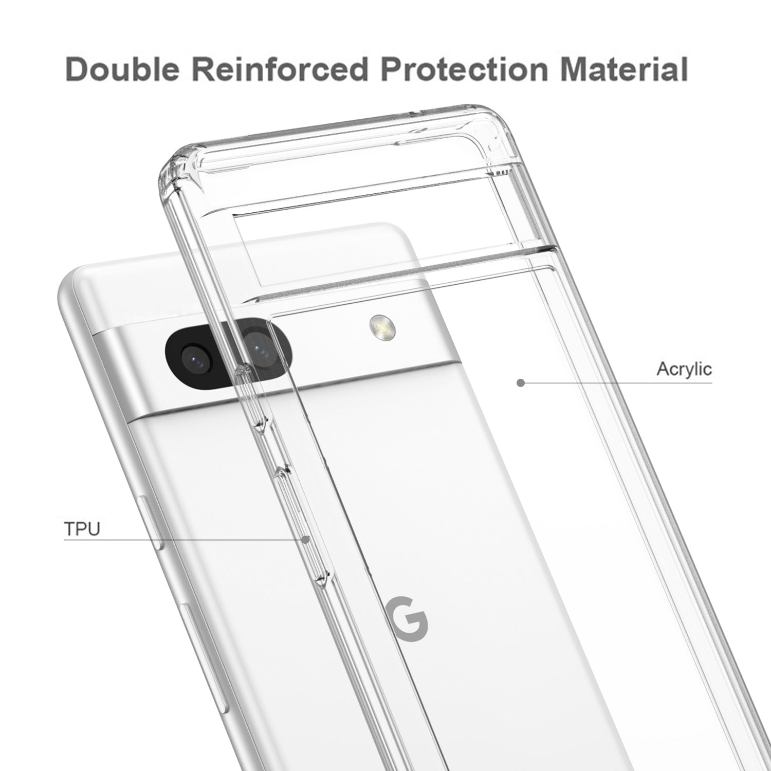 Tough On Google Pixel 7a Case Clear Air