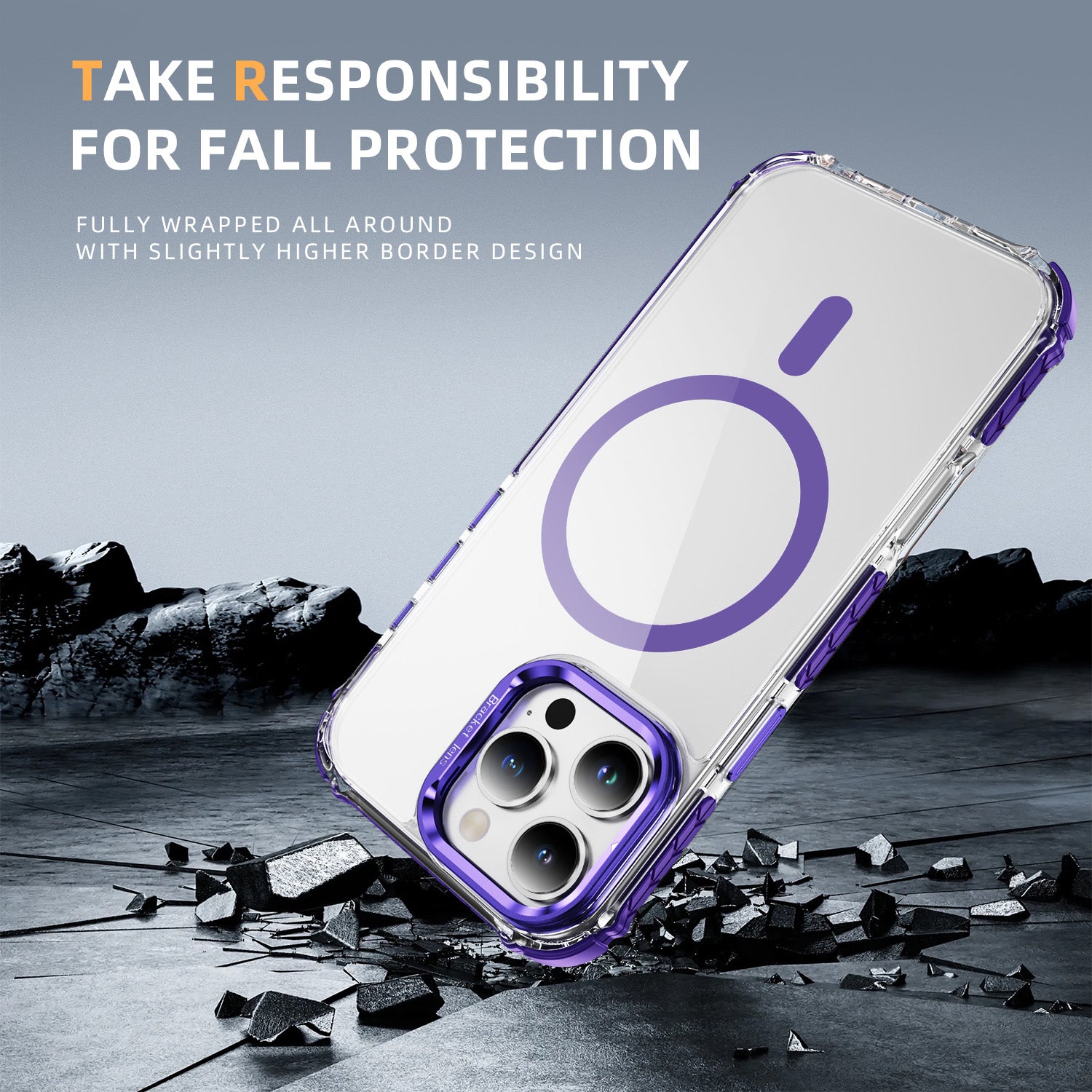 Tough On iPhone 16 Pro Max Case with Camera Stand MagSafe Compatible