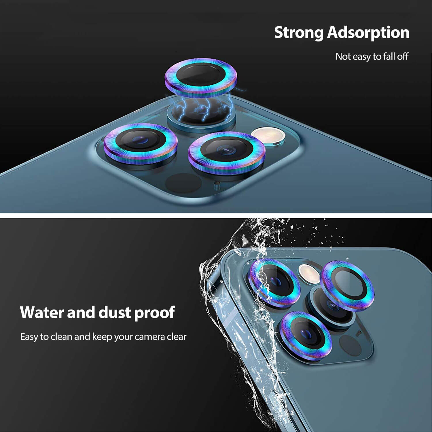 Tough On iPhone 13 Pro Max Camera Lens Protector