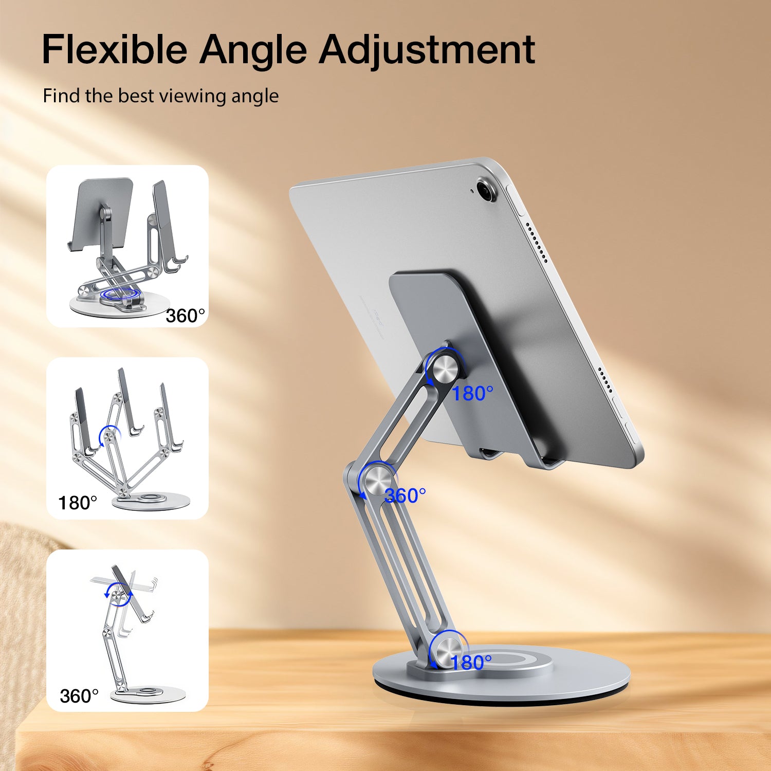 Phone Stand 360 Rotating Foldable Phone Holder