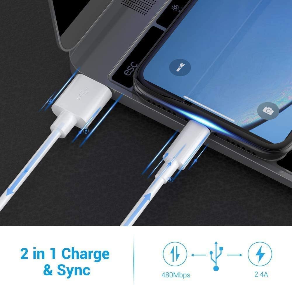 Tough On Type-A to Lightning Charging Cable 0.3M