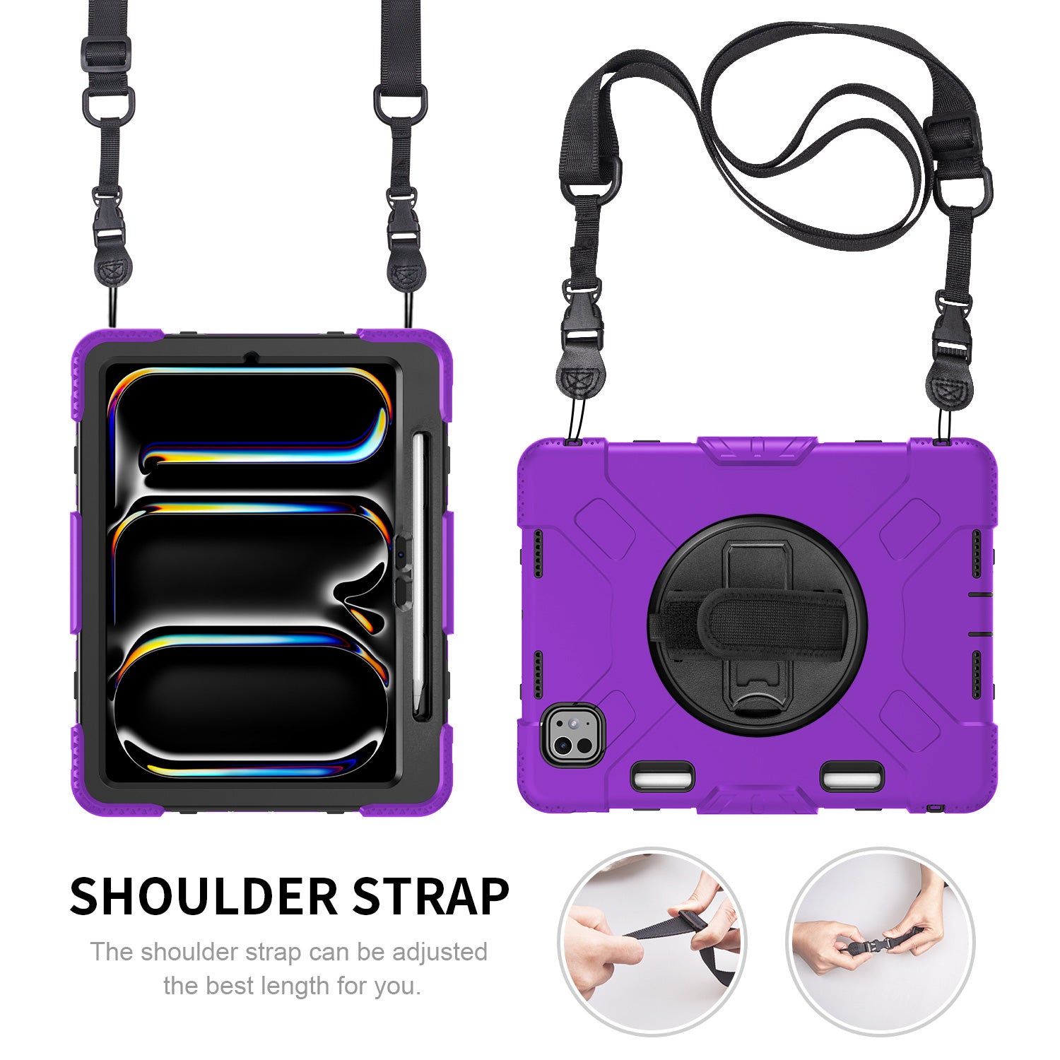 Tough On iPad Pro 13" 2024 Case Rugged Protection