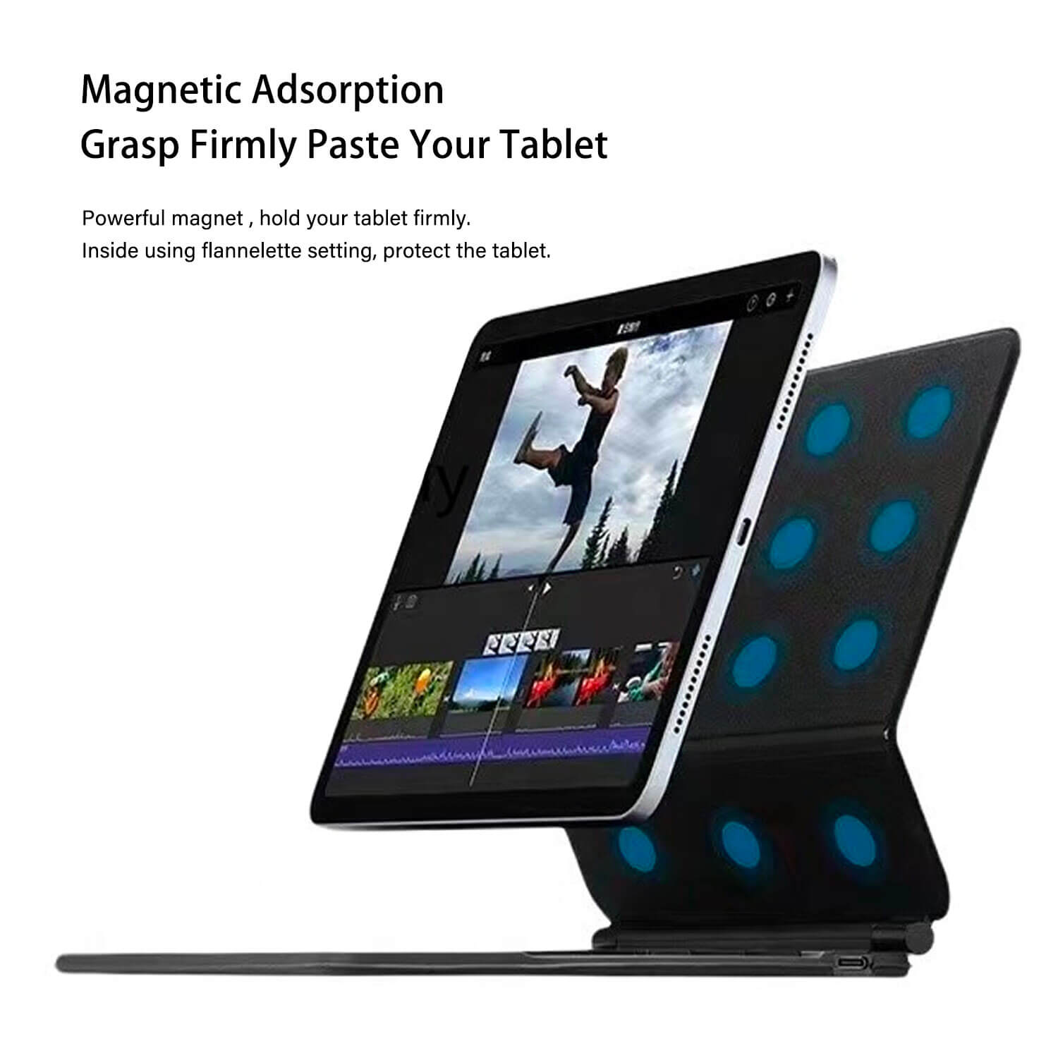 Tough On iPad Air 13" 2025 / 2024 Magic Keyboard Magnetic Case Trackpad