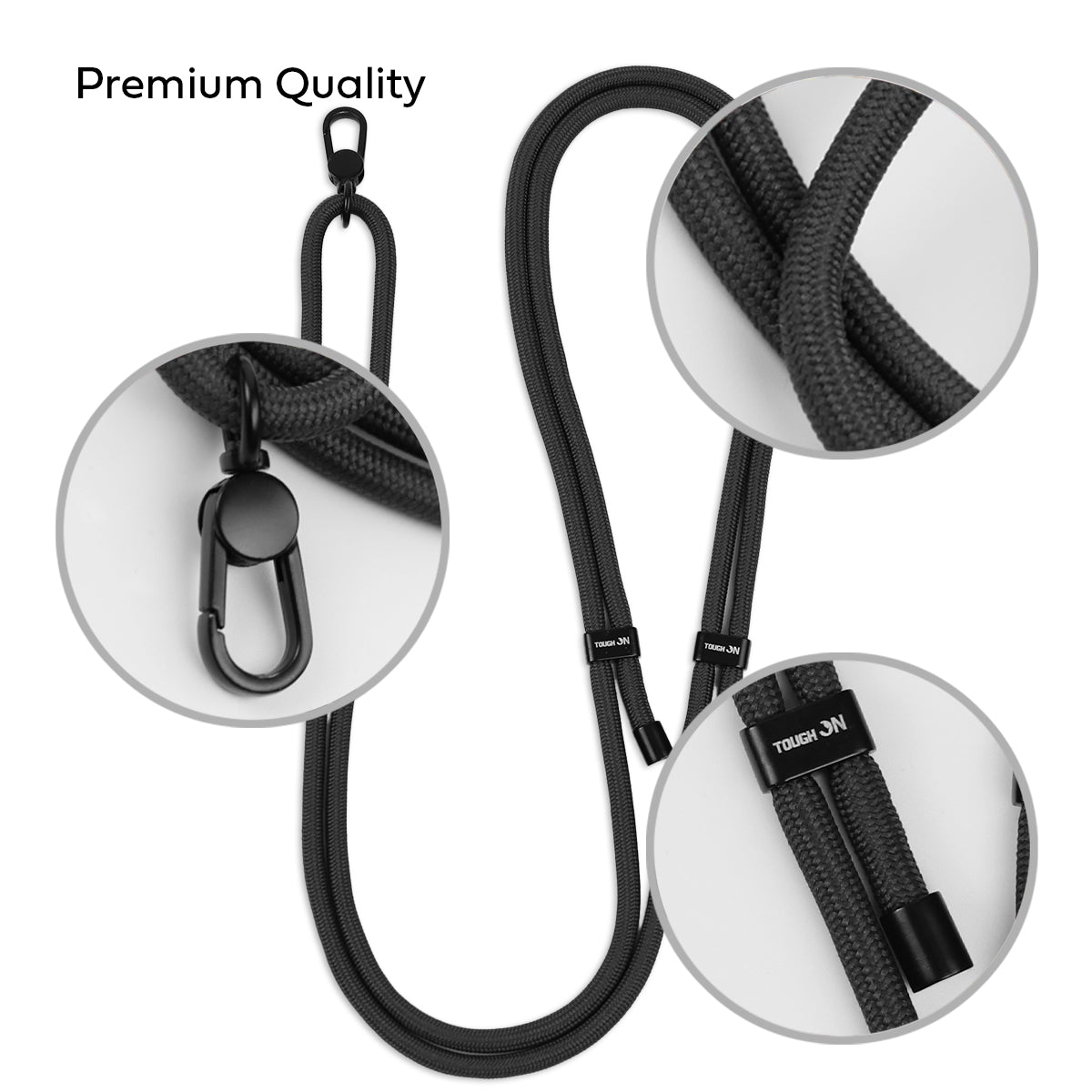 Tough On Rope Phone Strap with Card Crossbody Phone Lanyard