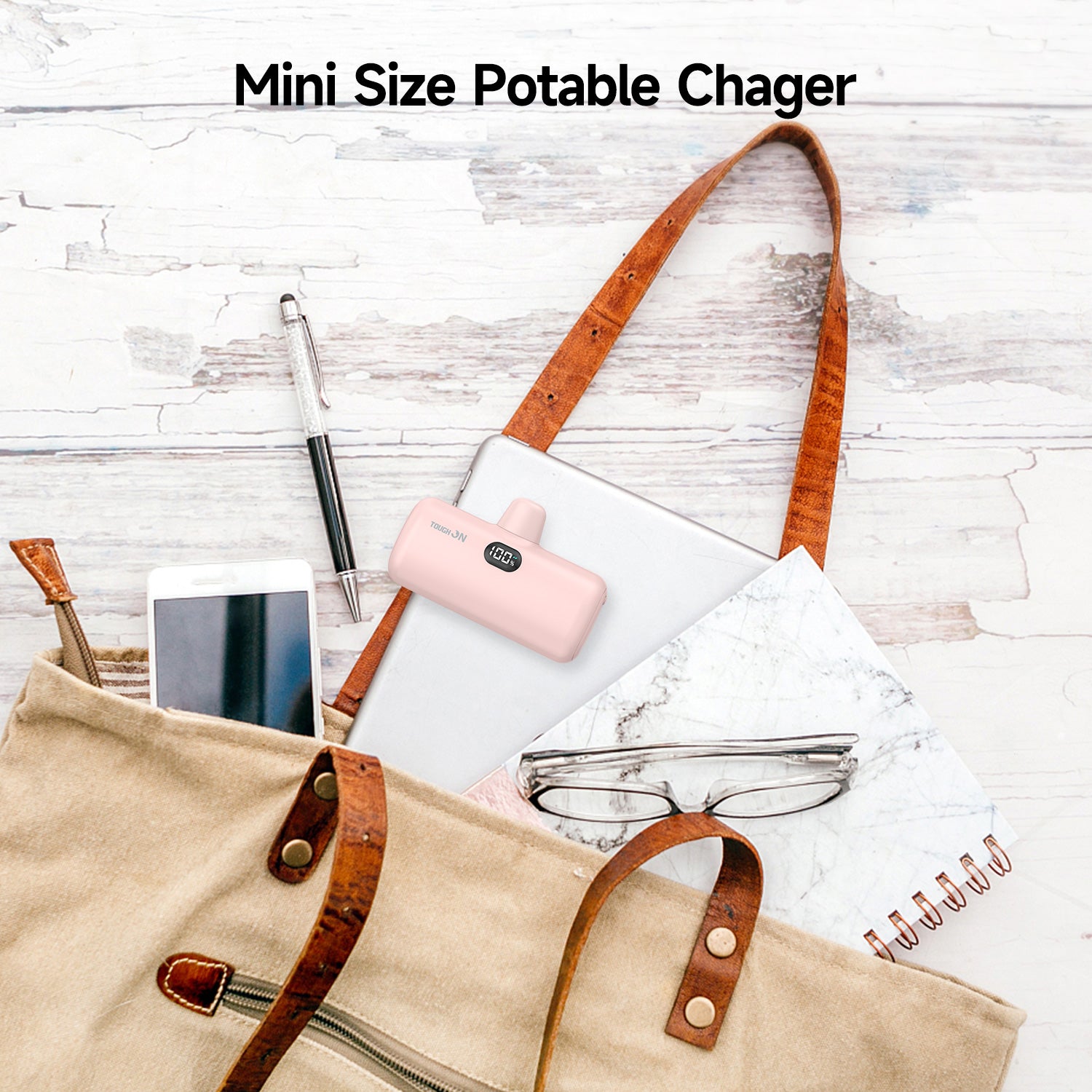 Pink Pocket Power Bank