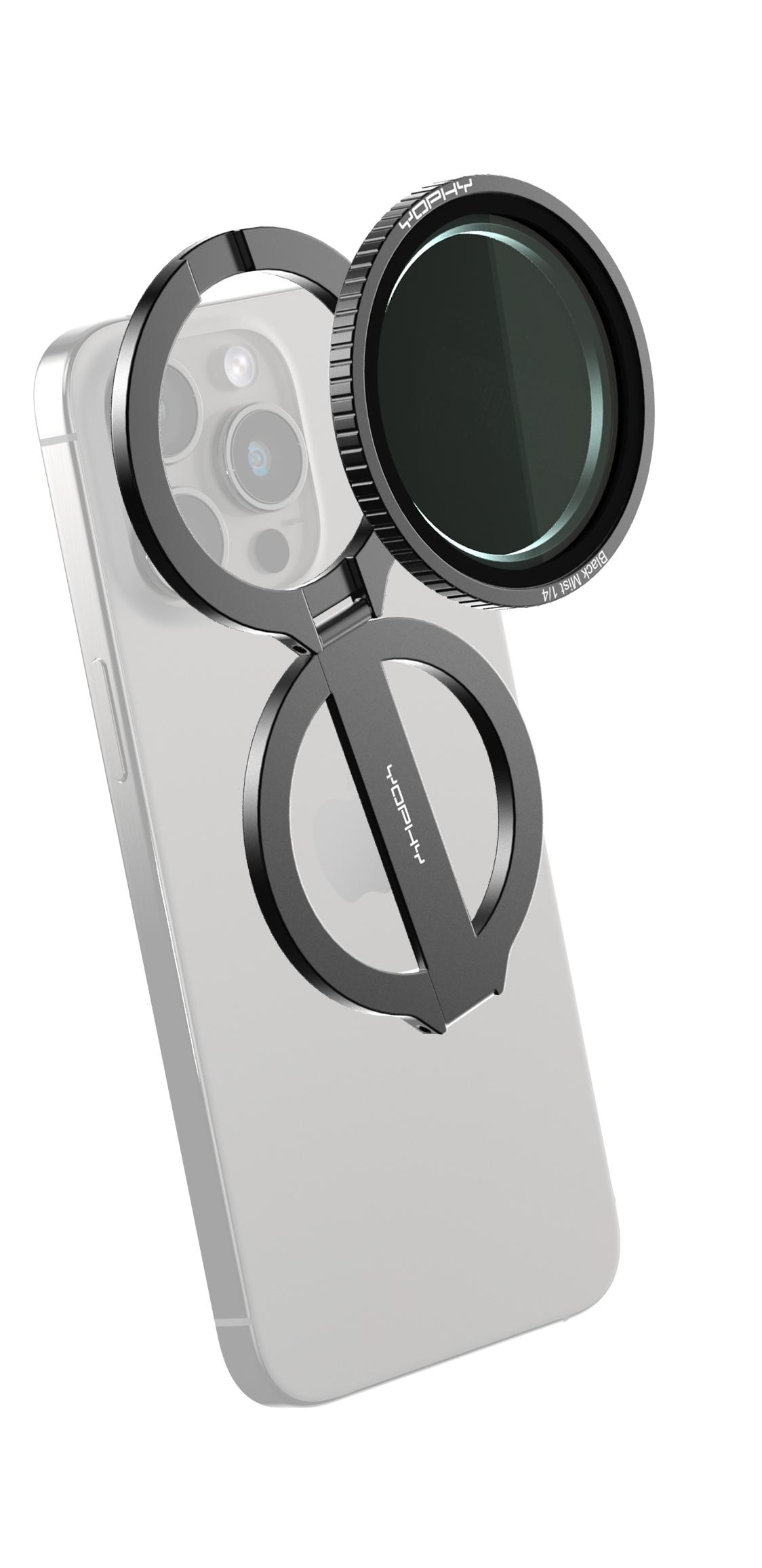 YOPHY Foldable Magnetic Phone Mount Stand with CPL Filter