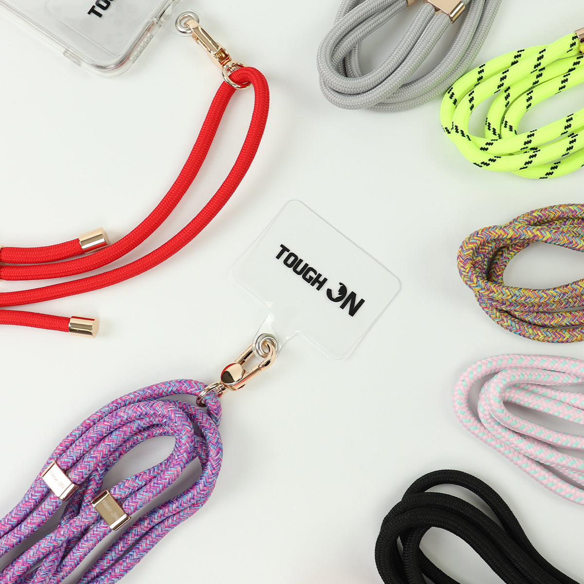 Tough On Rope Phone Strap with Card Crossbody Phone Lanyard