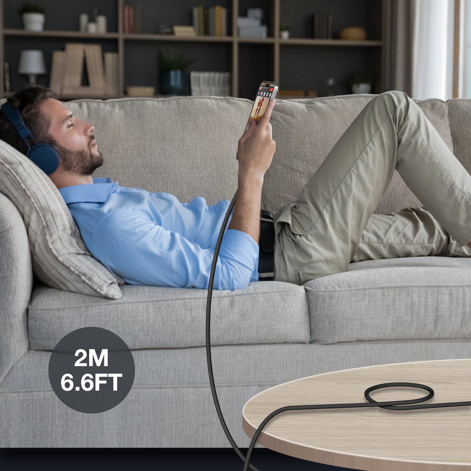 Tough On Wall Charger and Charging Cable Bundle