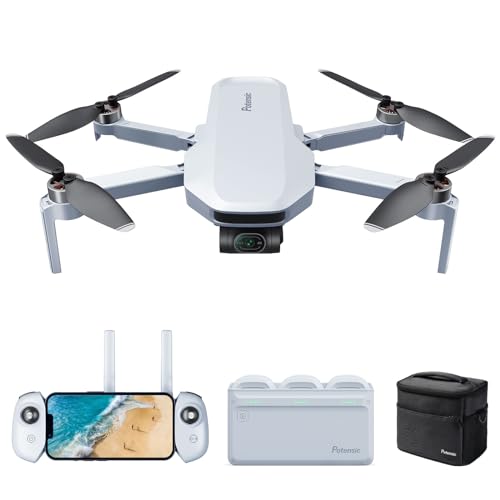ATOM GPS Drone with 4K 3-Axis Gimbal, 6 km Video Transmission, Visual Tracking, C0