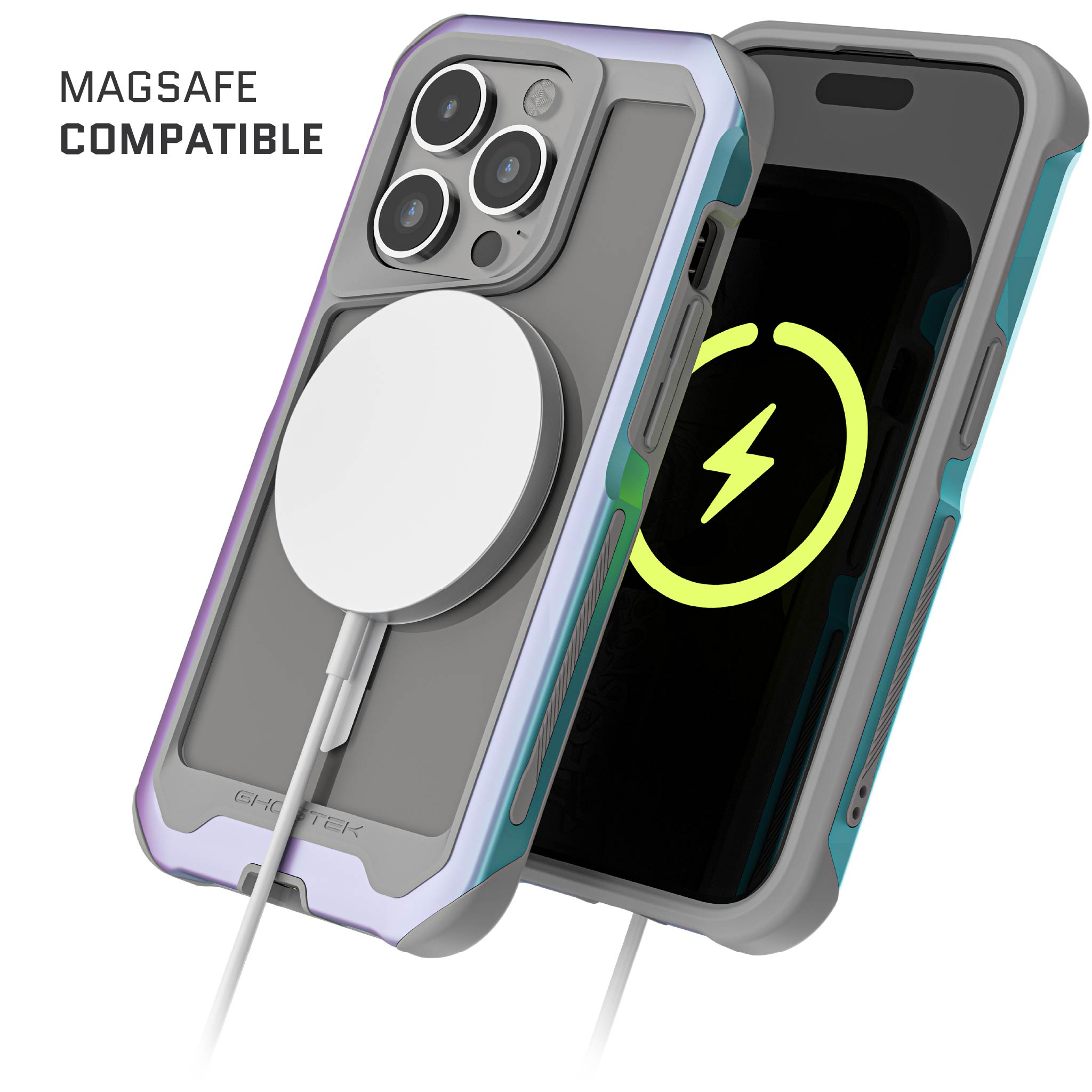 Ghostek iPhone 15 Pro Case Atomic Slim with MagSafe