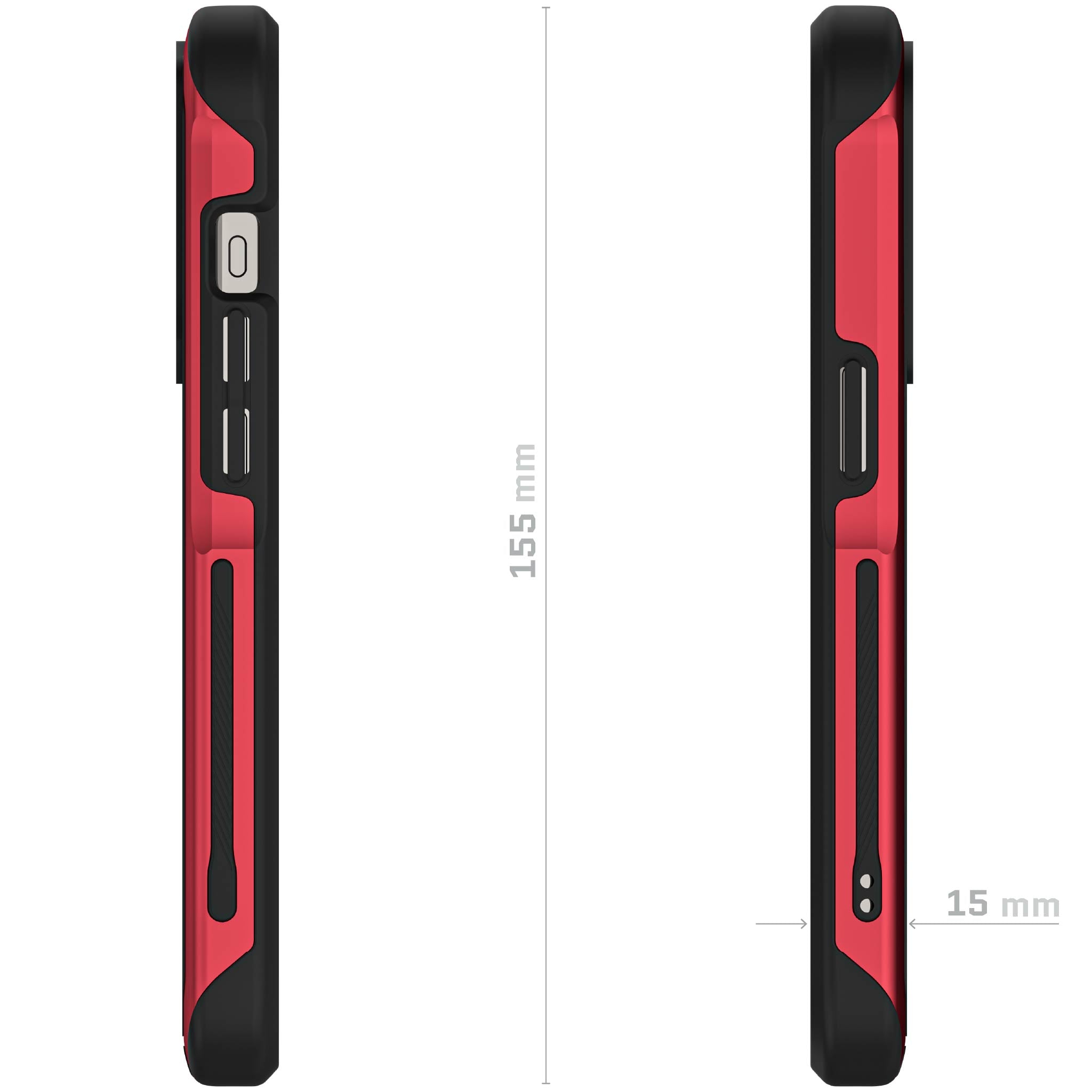 Ghostek iPhone 15 Pro Case Atomic Slim with MagSafe