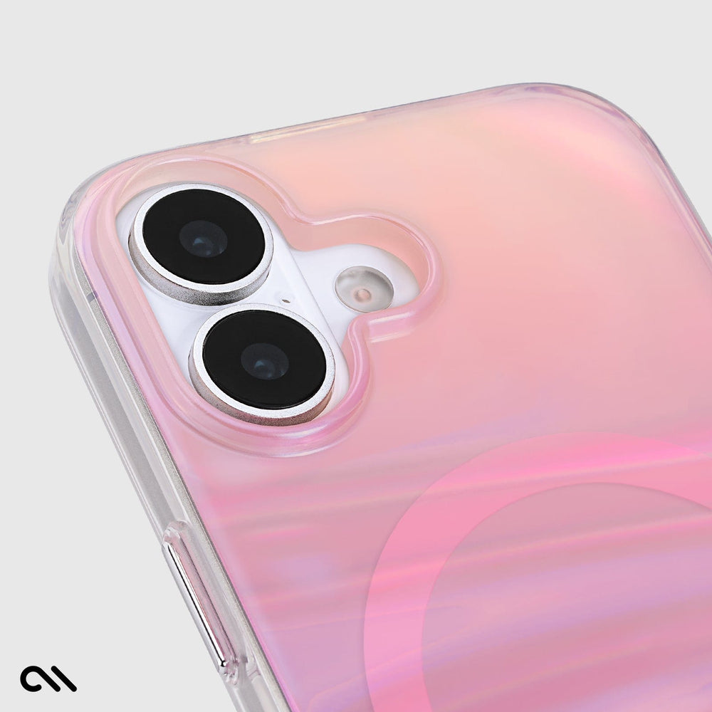 Case-Mate Peach Soap Bubble MagSafe Case for iPhone 17 Series