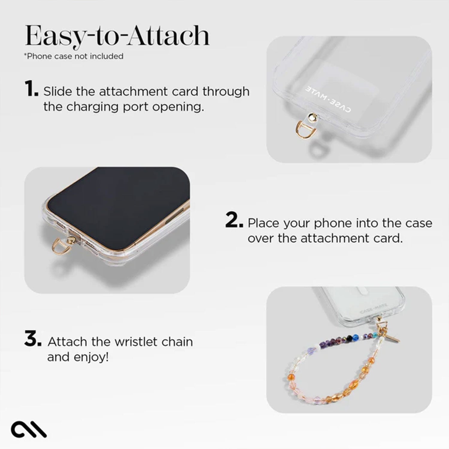 Case-Mate Phone Charm Phone Wristlet Strap