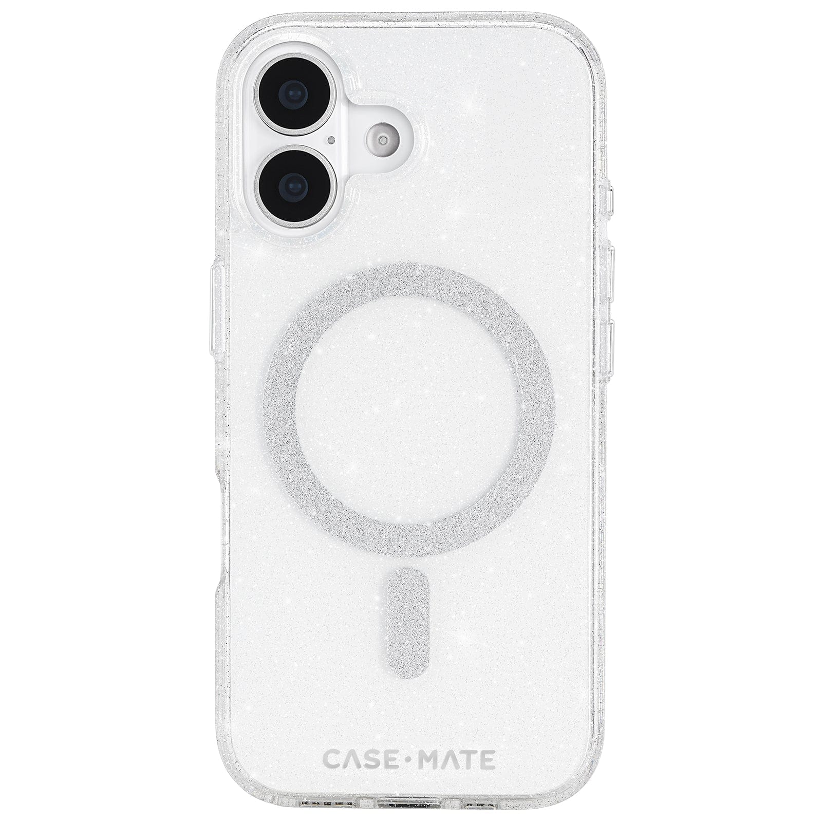 Case-Mate Sheer Twinkle Silver MagSafe Case for iPhone 17 Series-3