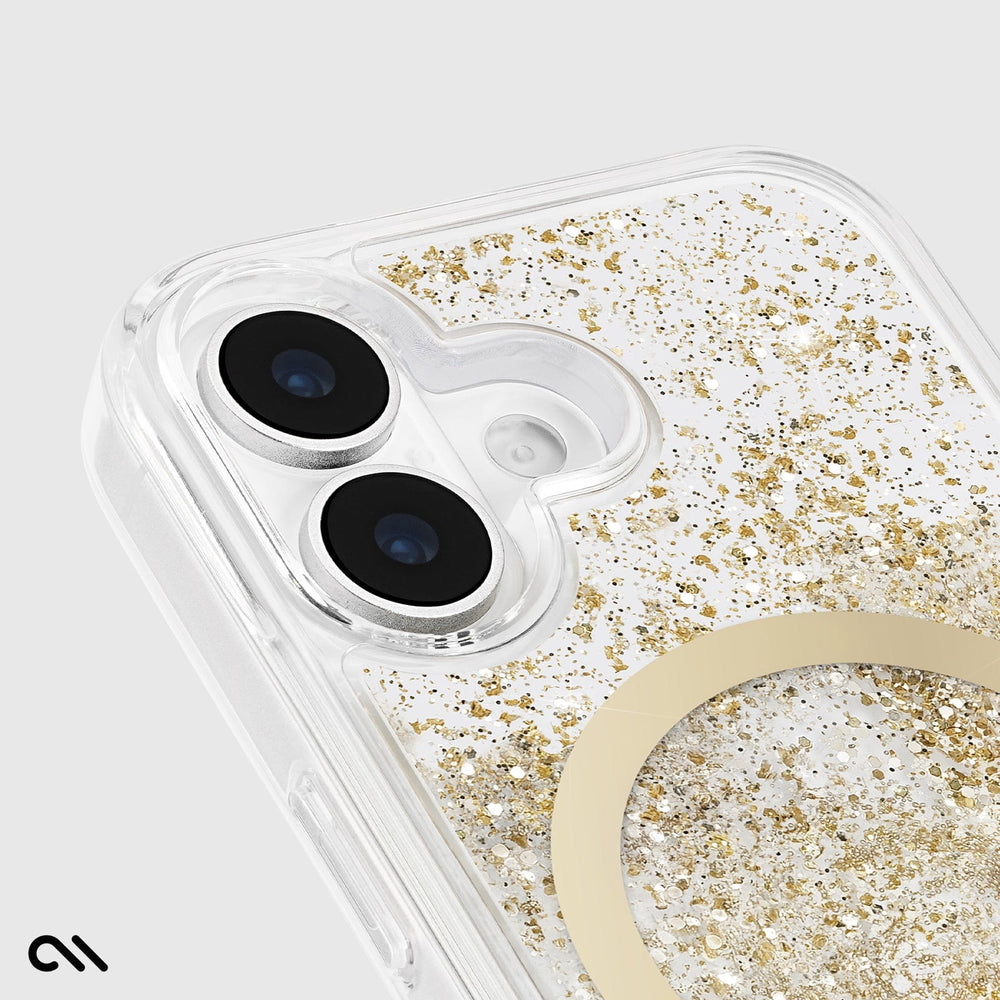 Case-Mate Waterfall Gold MagSafe Case for iPhone 17 Series