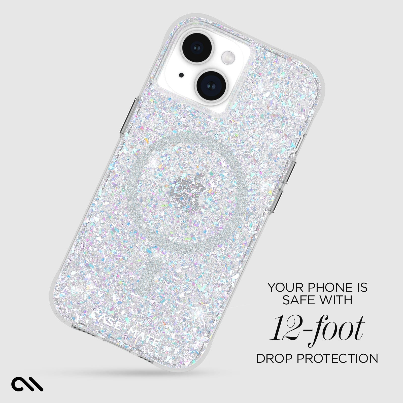 Case-Mate iPhone 15 Plus Case Twinkle with Magsafe Iridescent