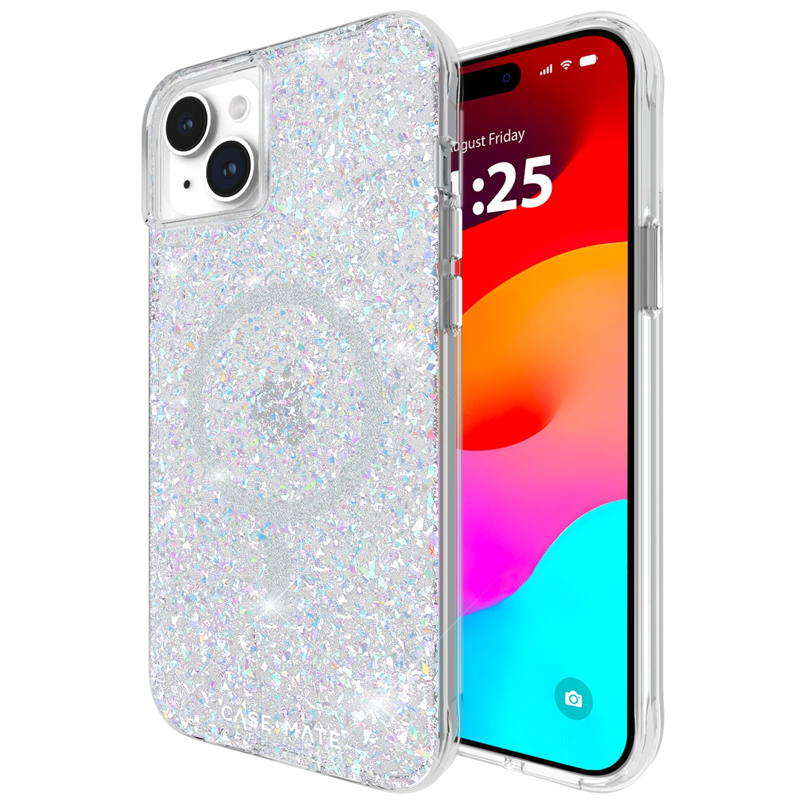 Case-Mate iPhone 15 Case Twinkle with Magsafe Iridescent