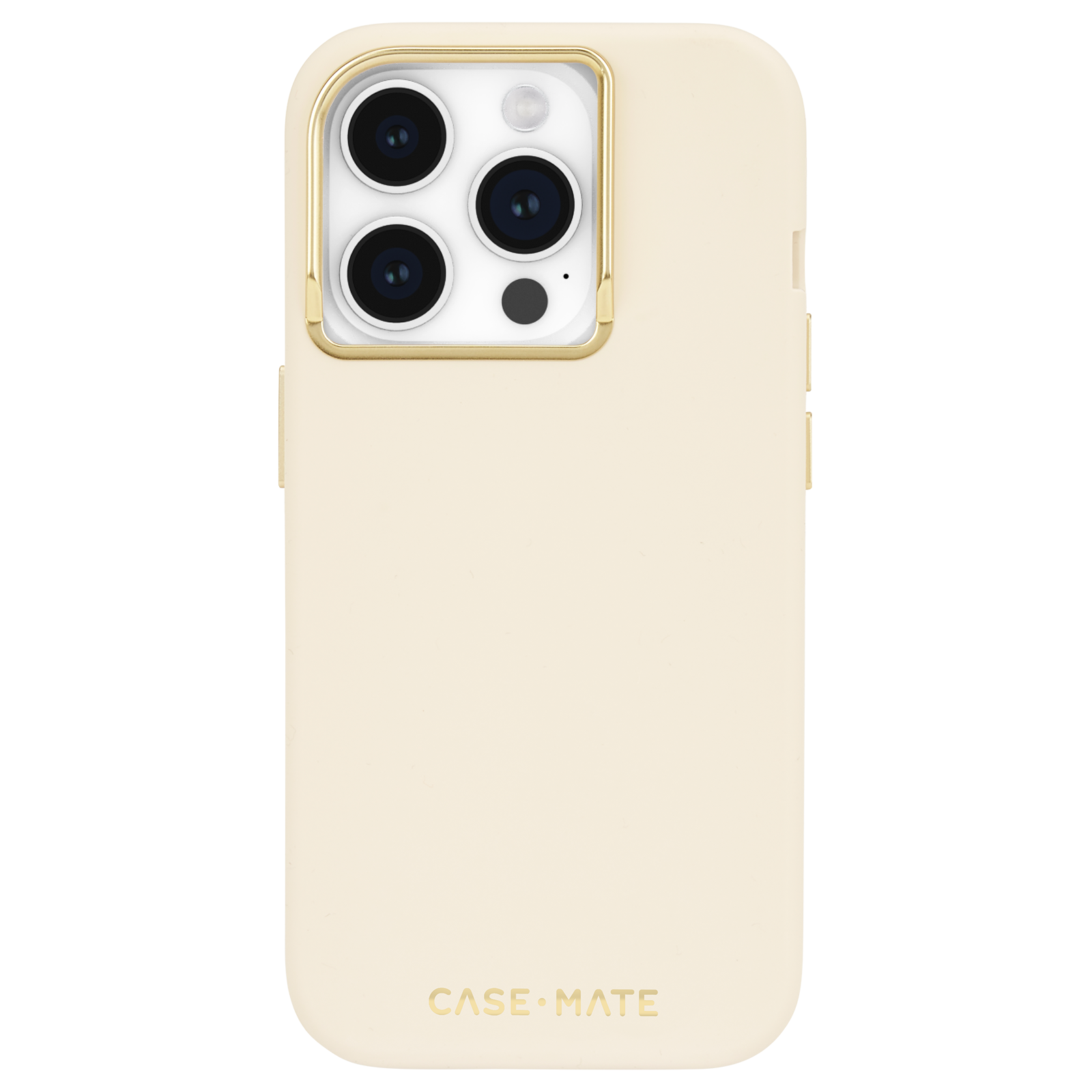 Case-Mate iPhone 15 Pro Case Silicone with MagSafe Beige
