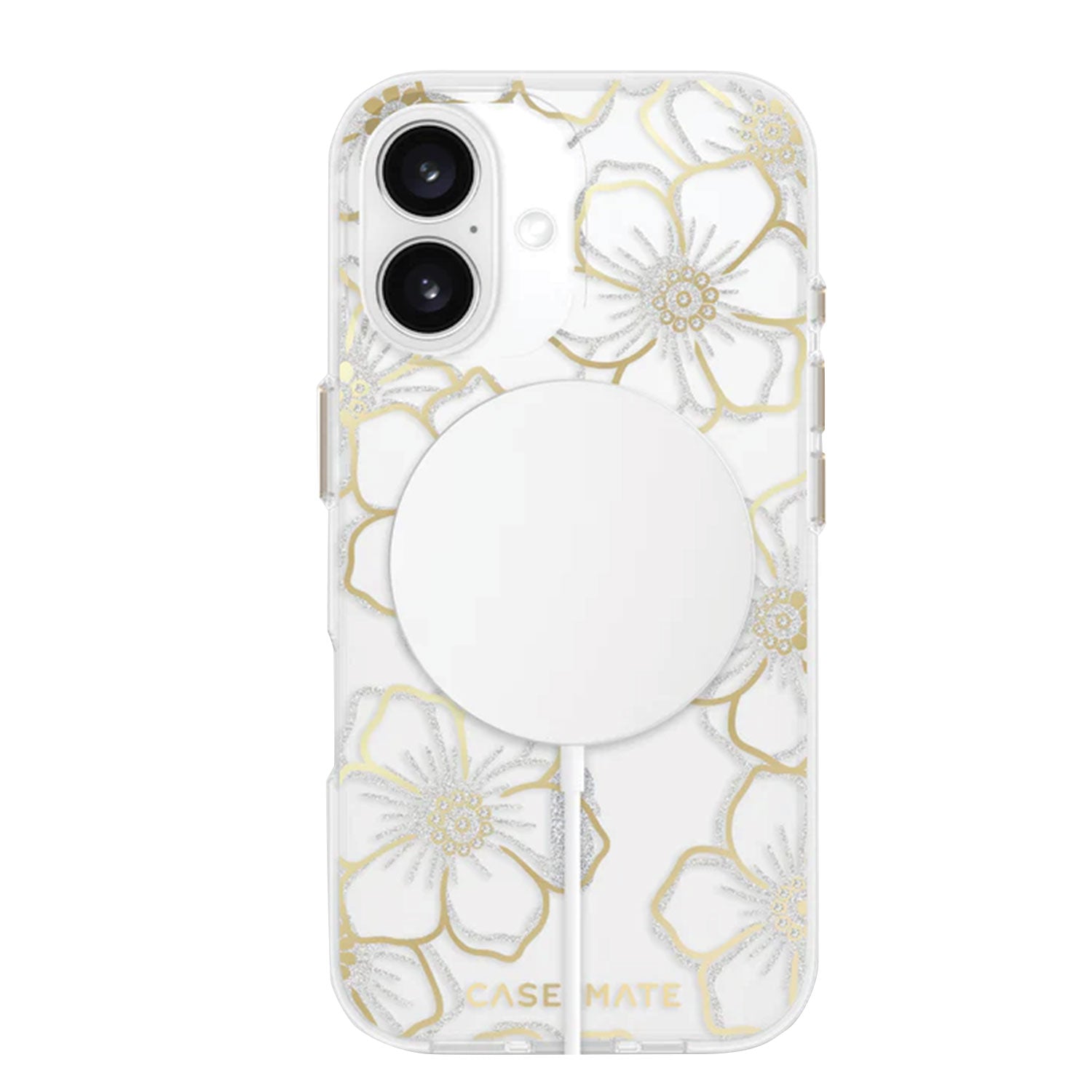 Case-Mate iPhone 16 Case Floral Gems with MagSafe