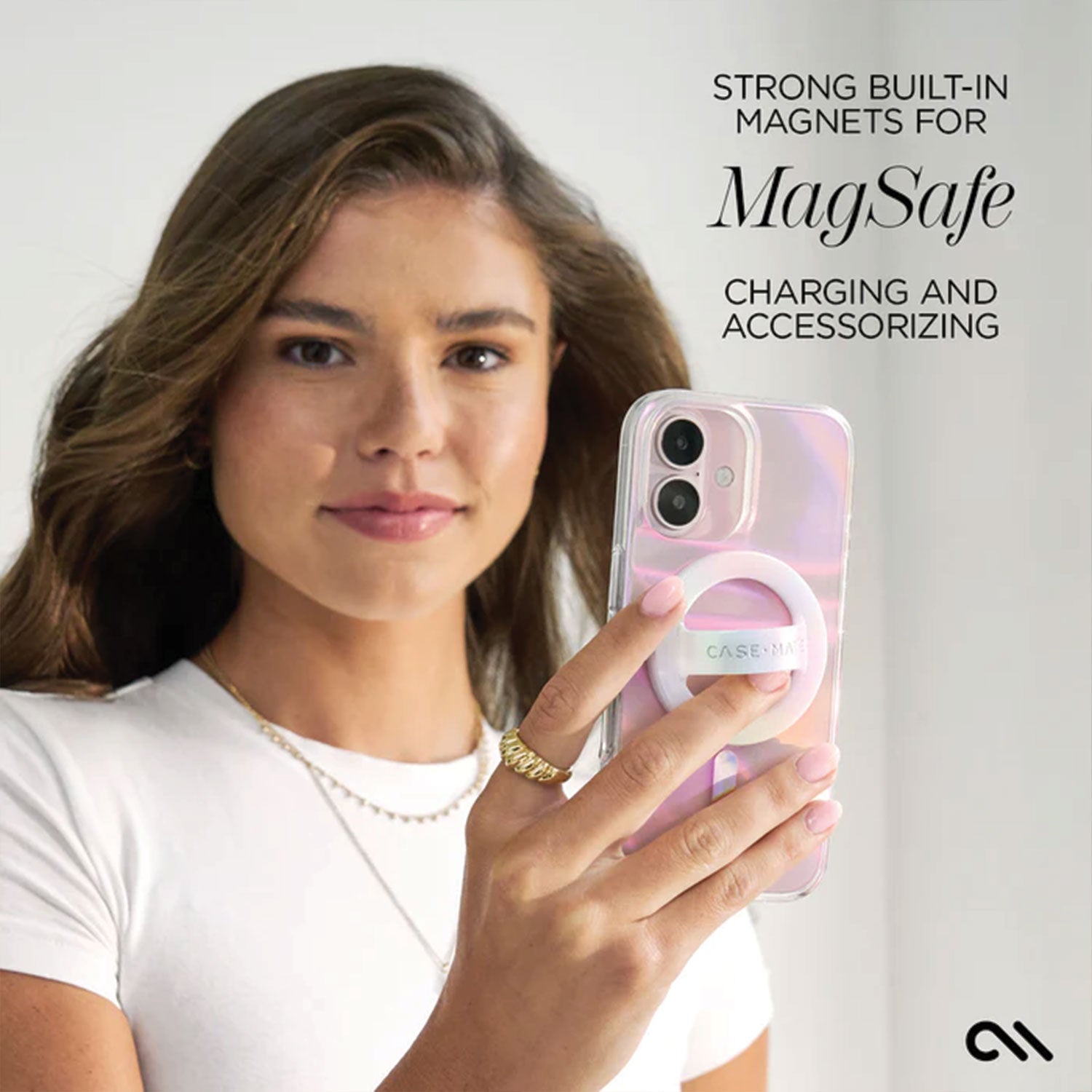 Case-Mate iPhone 16 Case Soap Bubble with MagSafe