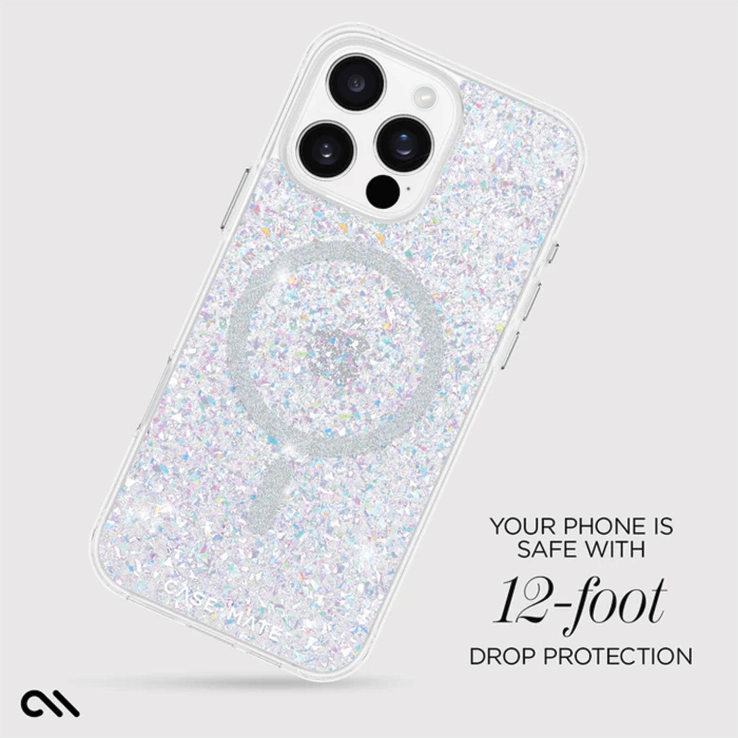 Case-Mate iPhone 16 Pro Case Twinkle Disco with MagSafe