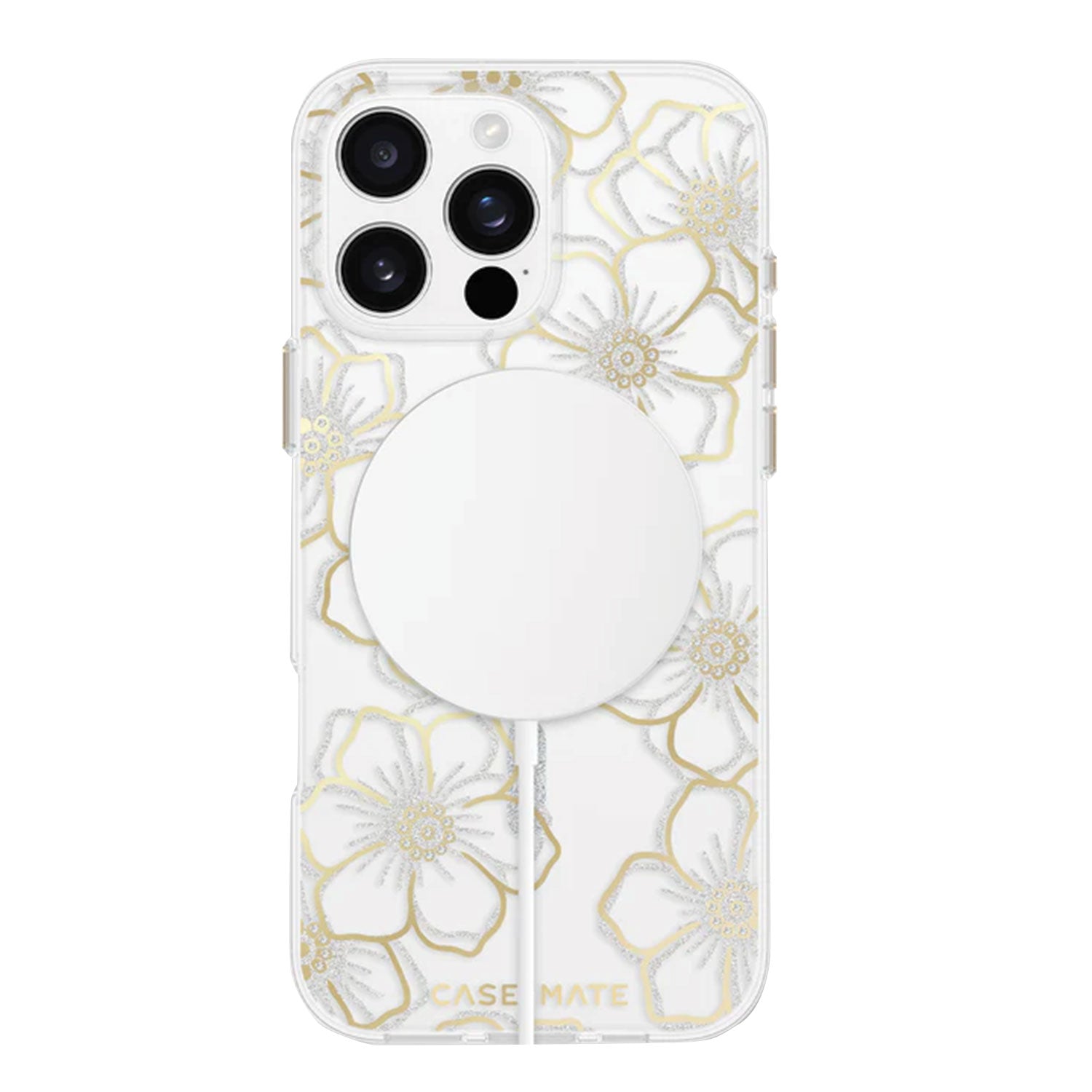 Case-Mate iPhone 16 Pro Max Case Floral Gems with MagSafe