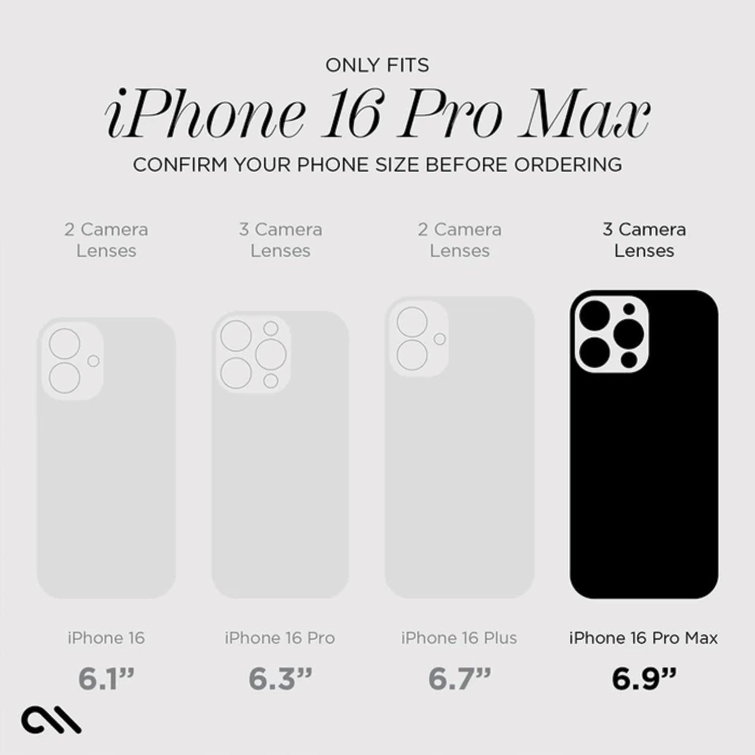 Case-Mate iPhone 16 Pro Max Case Karat Granite with MagSafe