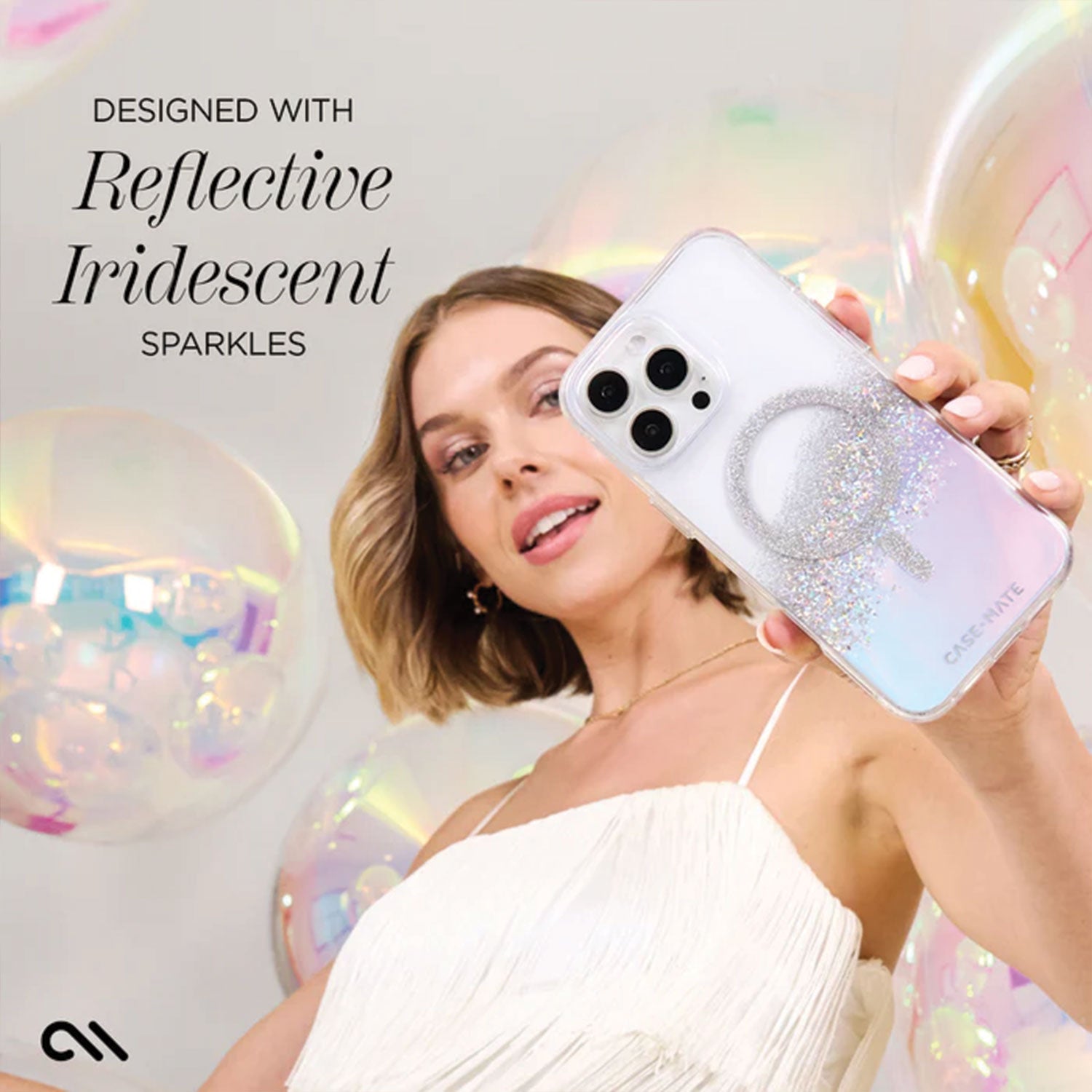Case-Mate iPhone 16 Pro Max Case Karat Soap Bubble with MagSafe