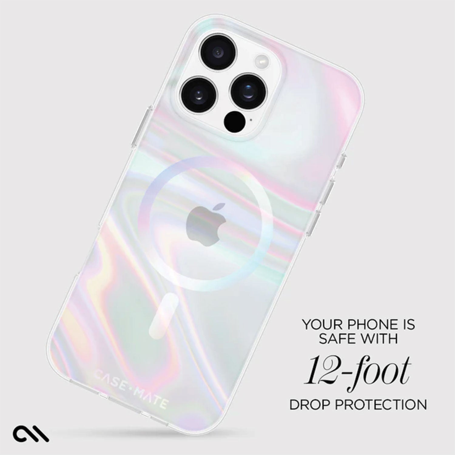 Case-Mate iPhone 16 Pro Max Case Soap Bubble with MagSafe