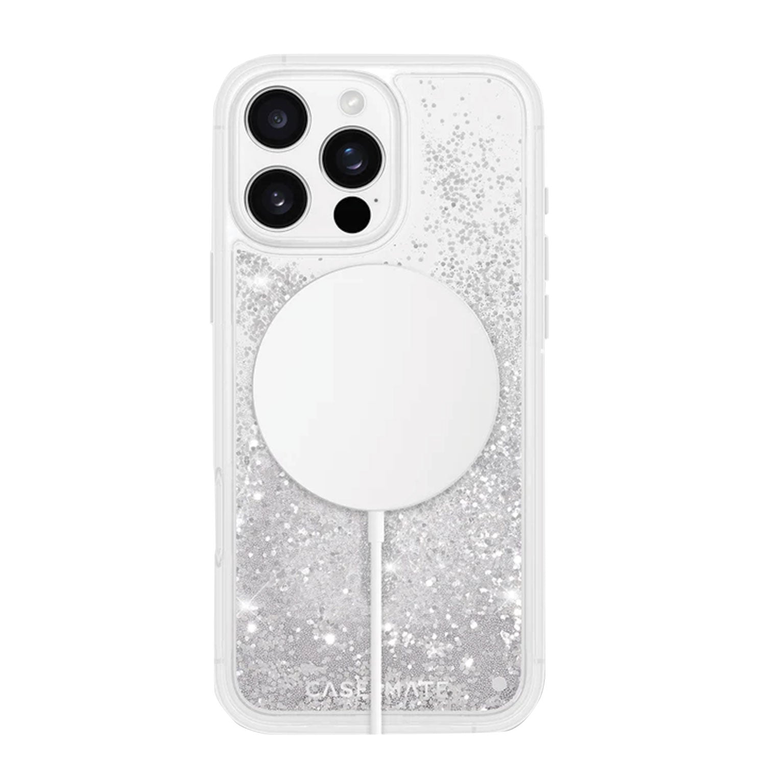 Case-Mate iPhone 16 Pro Max Case Waterfall Silver with MagSafe