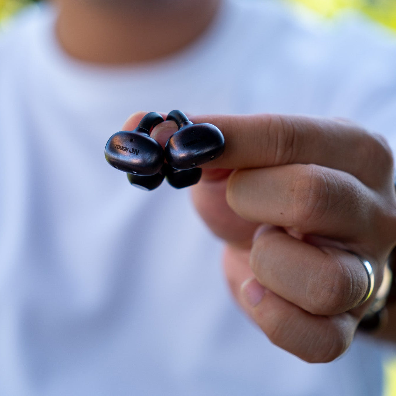 Tough On OpenClip | Open-Ear Clip-On Earbuds