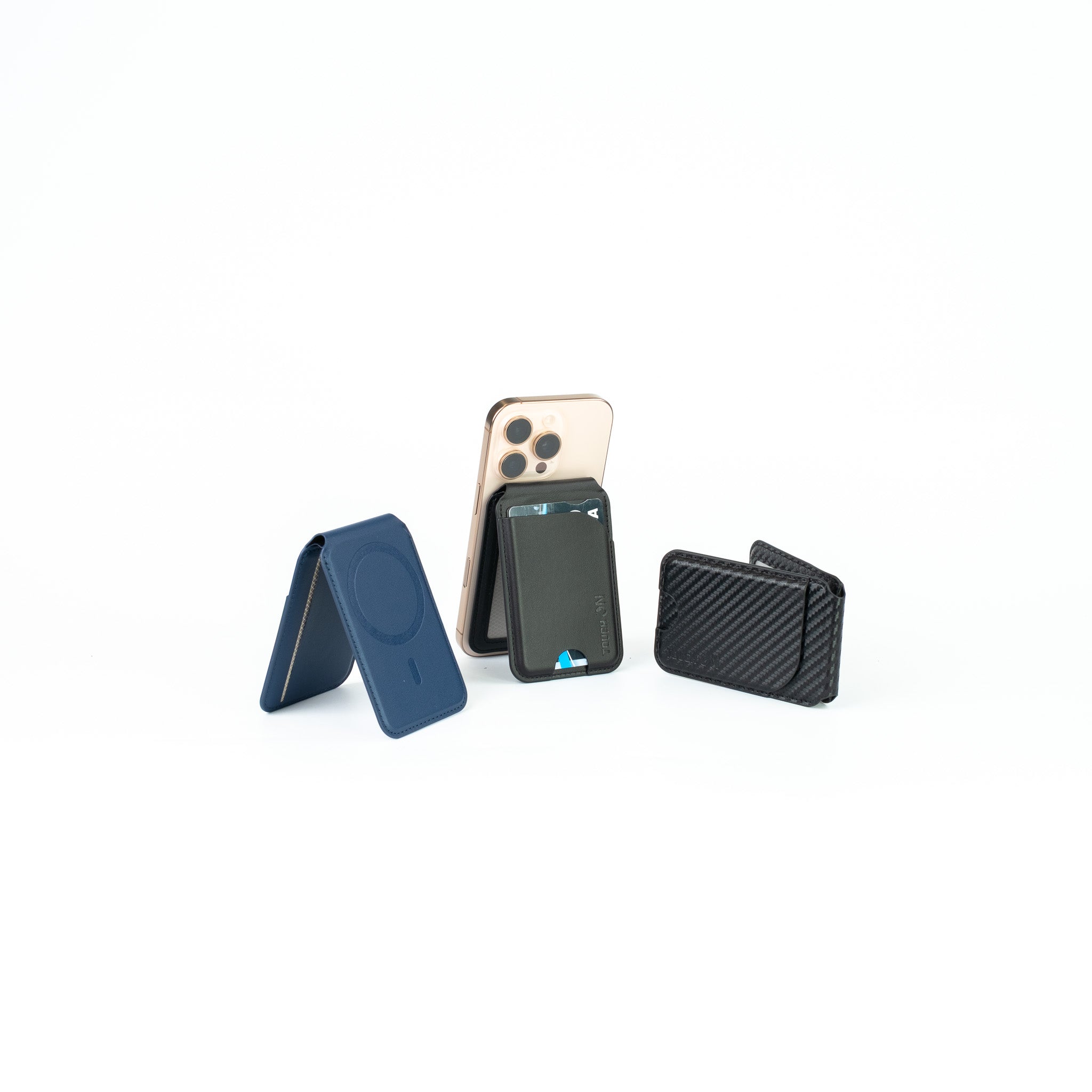Magnetic Wallet Card Holder With FlexStand