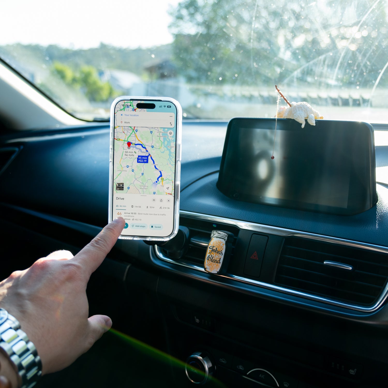 Tough On MagSafe Car Mount Magnetic Phone Holder for Car Air Vent