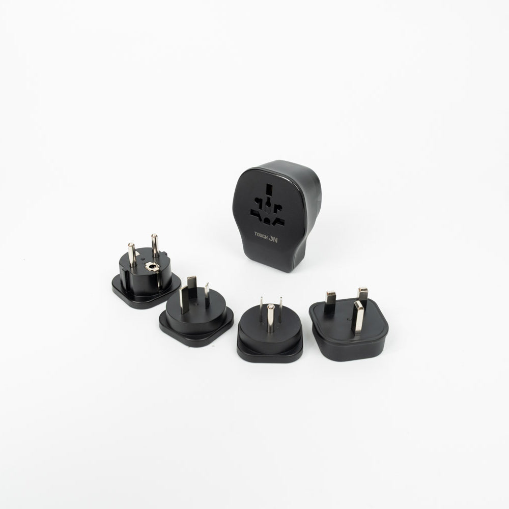 Tough On 20W Universal Travel Charger with 4 Plug Adapter