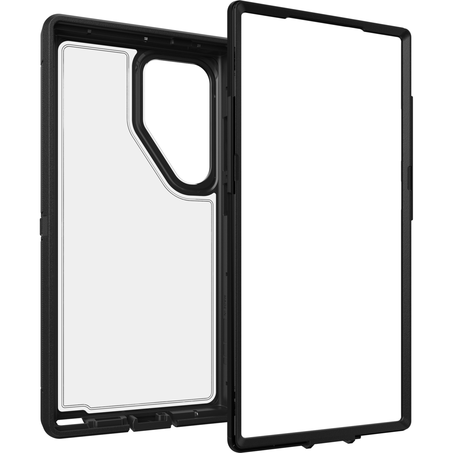OtterBox Samsung Galaxy S24 Ultra Case Defender XT Clear Black