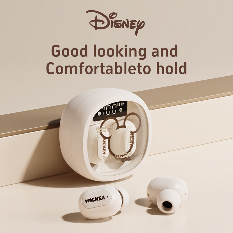 Disney Mickey Wireless Bluetooth Earbuds QS-HWT02 Beige