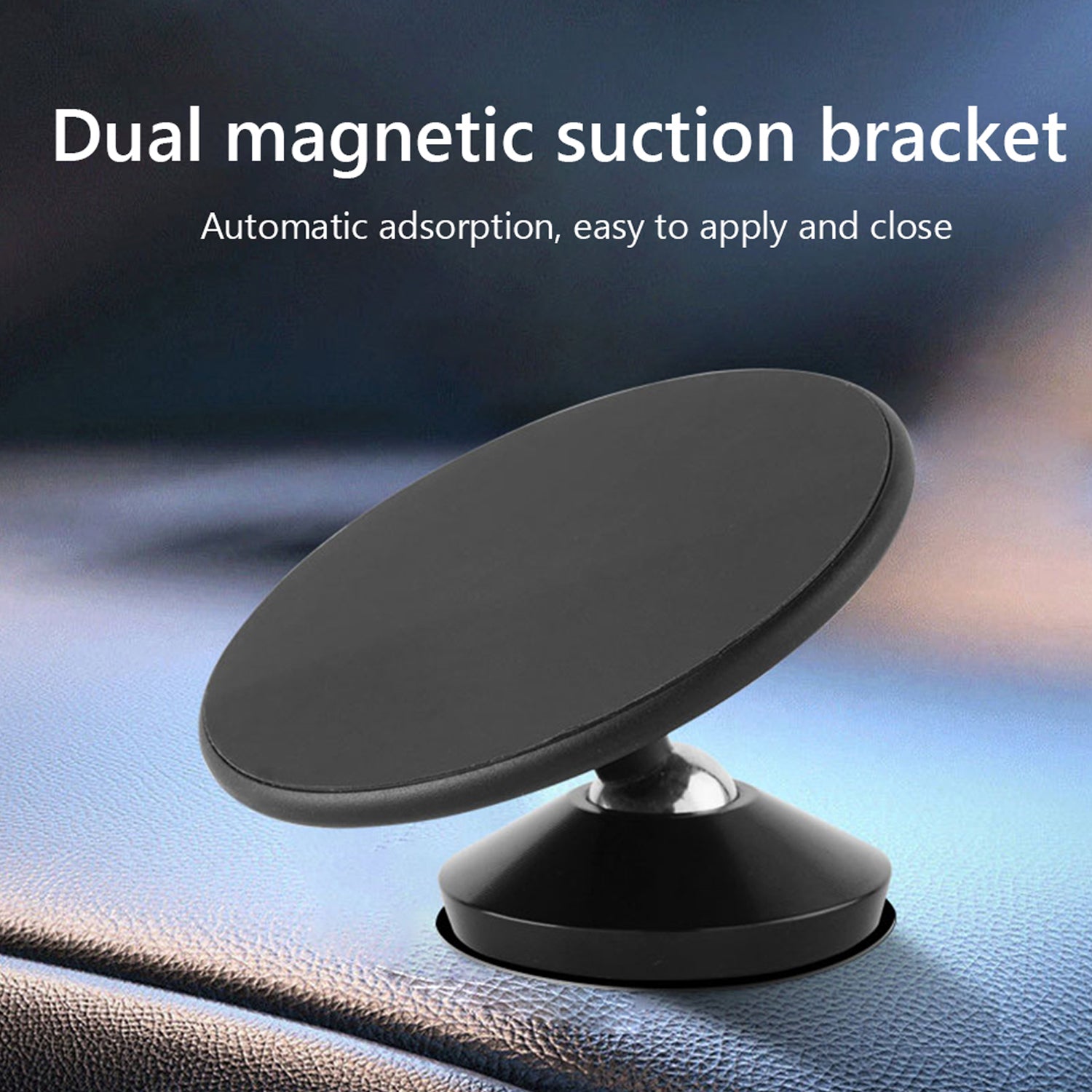 Dual Magnetic Super Strong Phone Car Mount Compatible with MagSafe