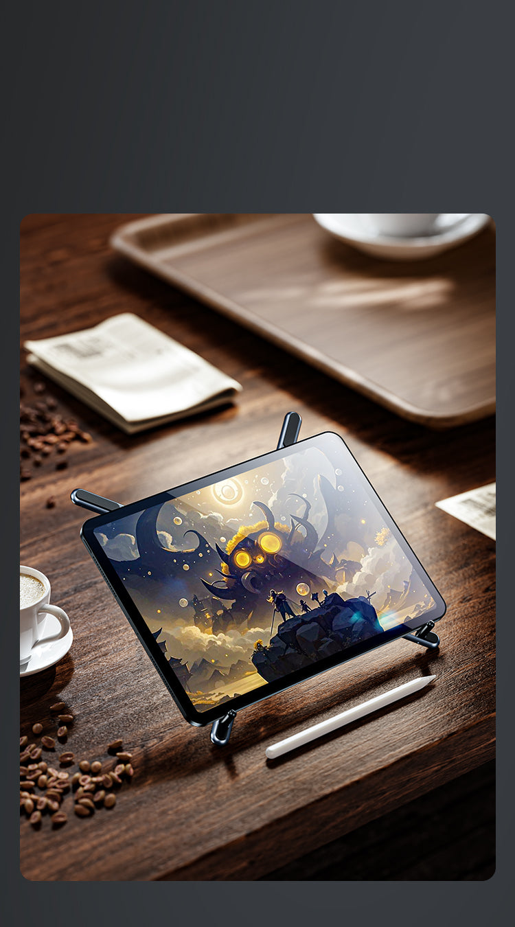 MagStand Tablet Stand Magnetic Phone Holder Grey