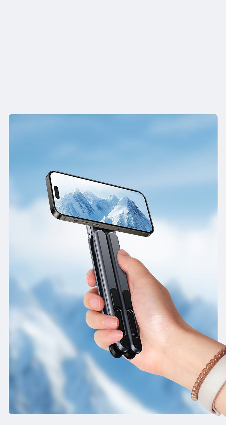 MagStand Tablet Stand Magnetic Phone Holder Grey