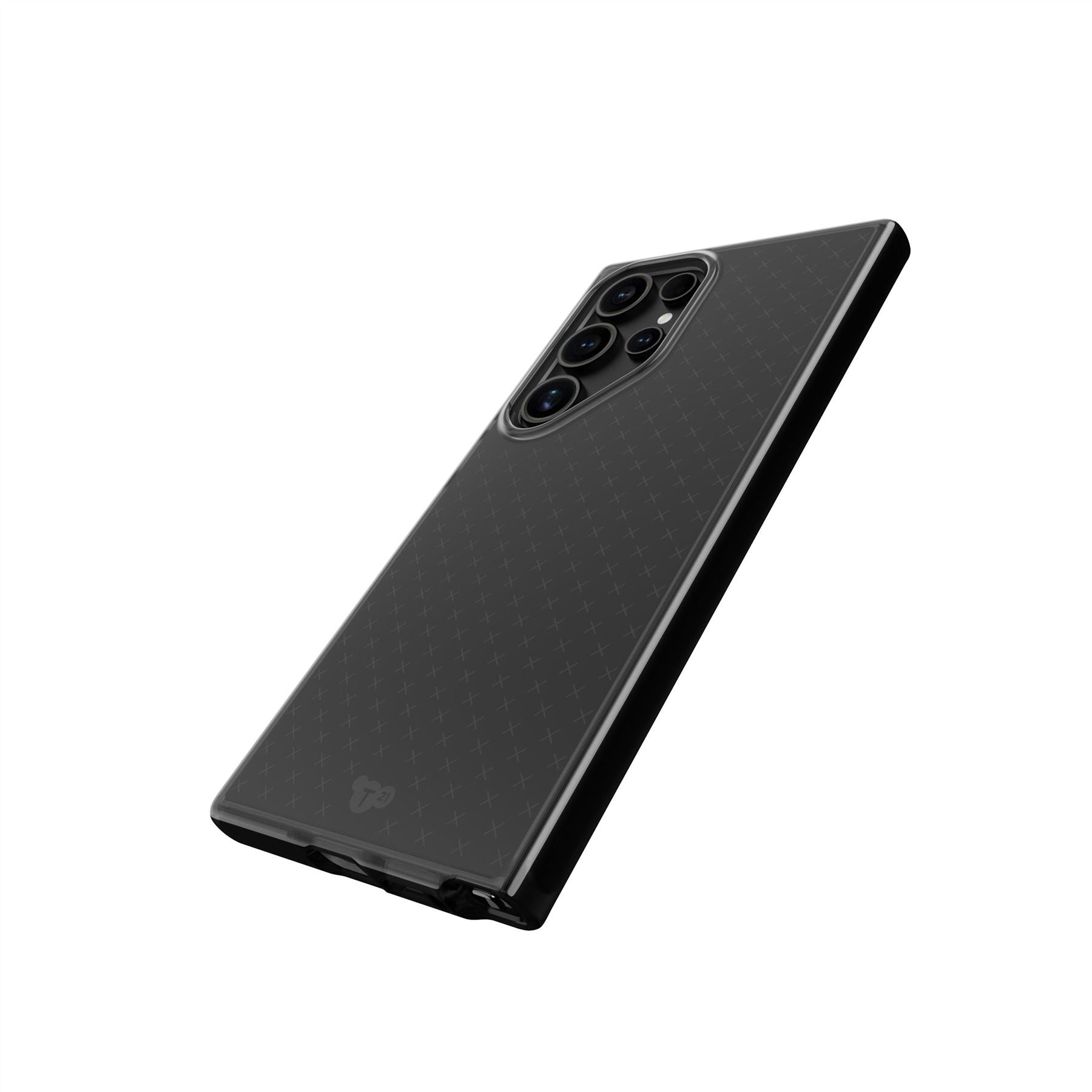 Tech21 Samsung Galaxy S24 Ultra Case Evo Check Smokey Black