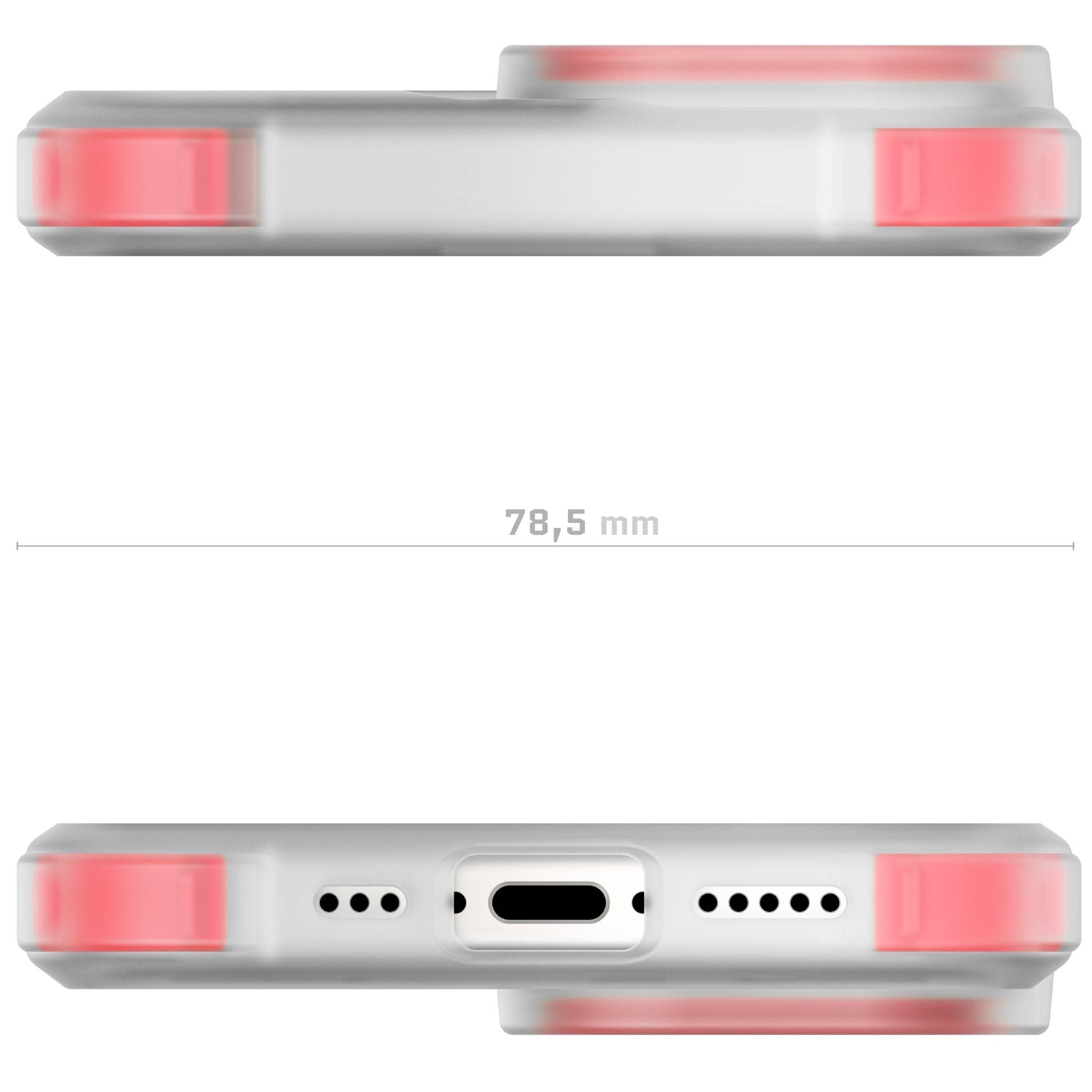 Ghostek iPhone 15 Case Covert Ultra Thin Clear with MagSafe