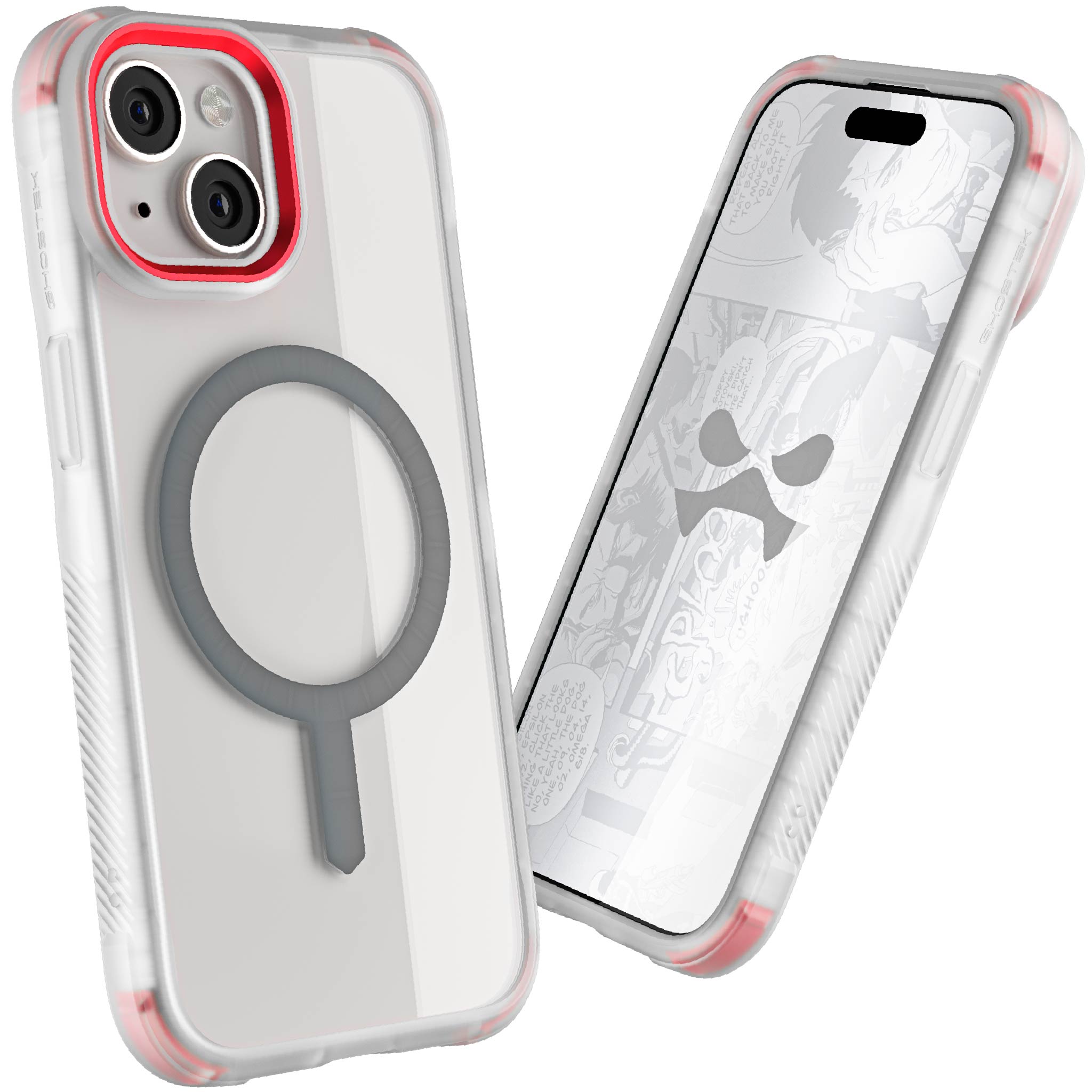 Ghostek iPhone 15 Plus Case Covert Ultra Thin Clear with MagSafe