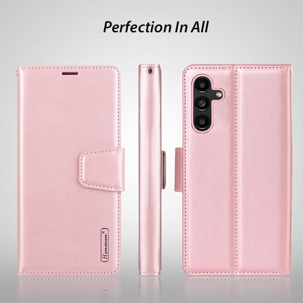 Hanman Samsung Galaxy A05s Leather Case Wallet