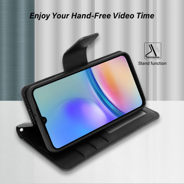 Hanman Samsung Galaxy A05s Leather Case Wallet