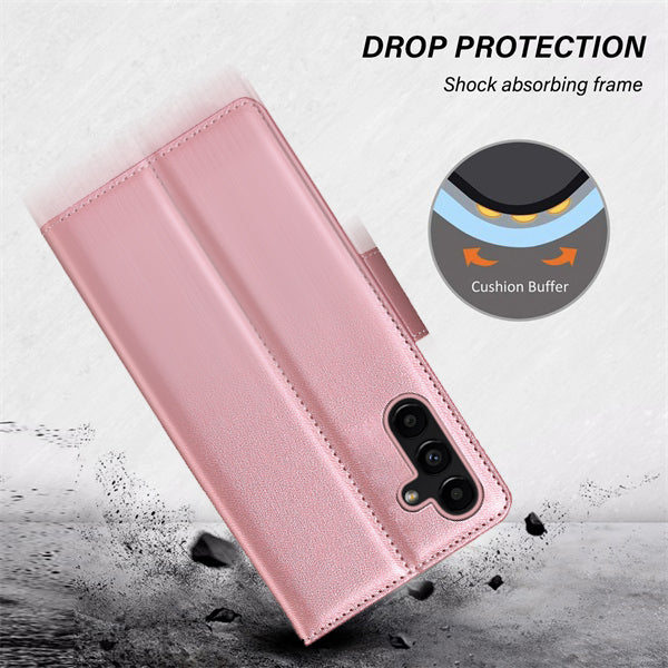 Hanman Samsung Galaxy A05s Leather Case Wallet