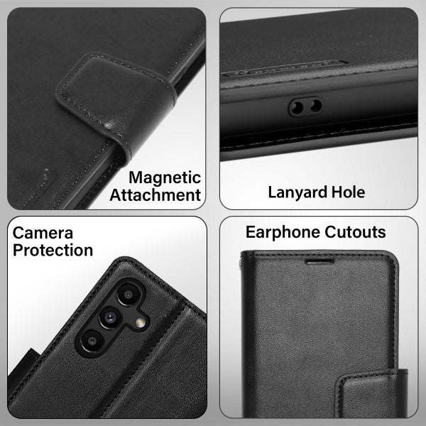 Hanman Samsung Galaxy A05s Leather Case Wallet