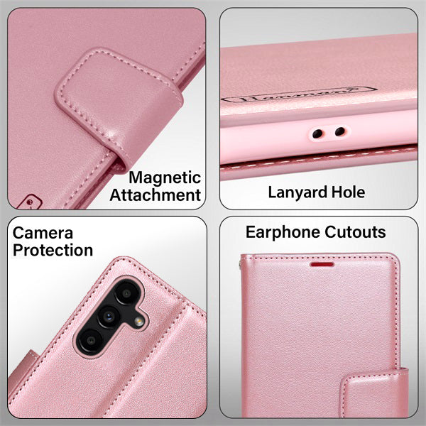 Hanman Samsung Galaxy A05s Leather Case Wallet