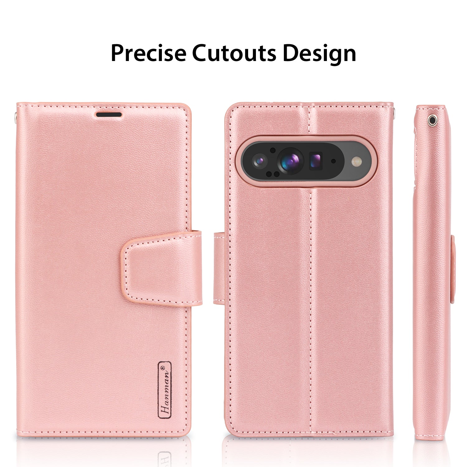 Hanman Google Pixel 9 Pro Leather Case
