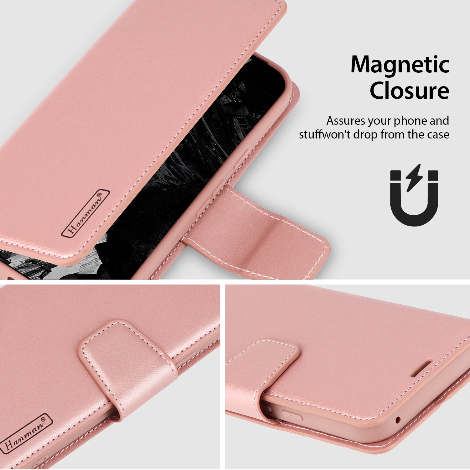 Hanman Google Pixel 9 Pro Leather Case