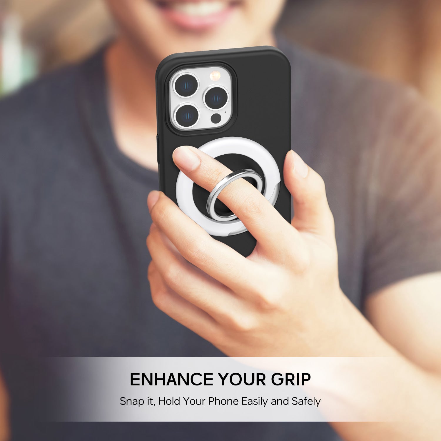 Phone Grip Magnetic Phone Ring Holder